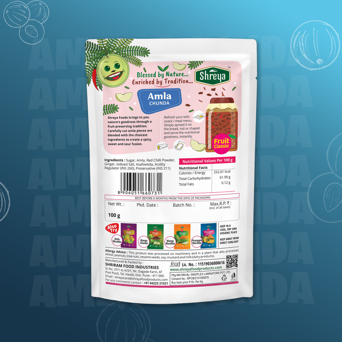 Amla Chunda Pouch