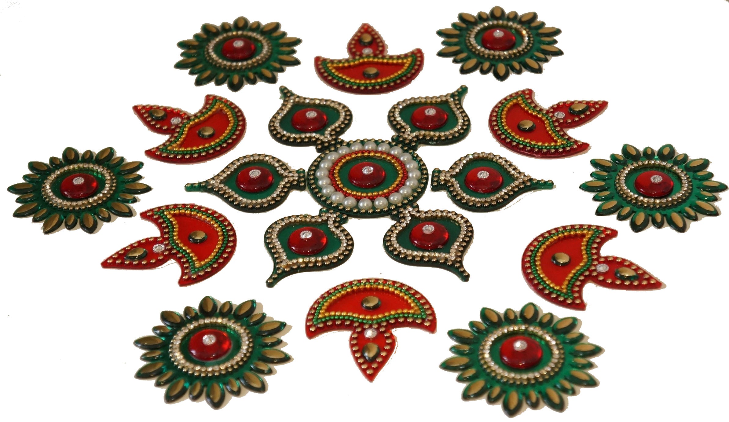Acrylic Baby Rangoli