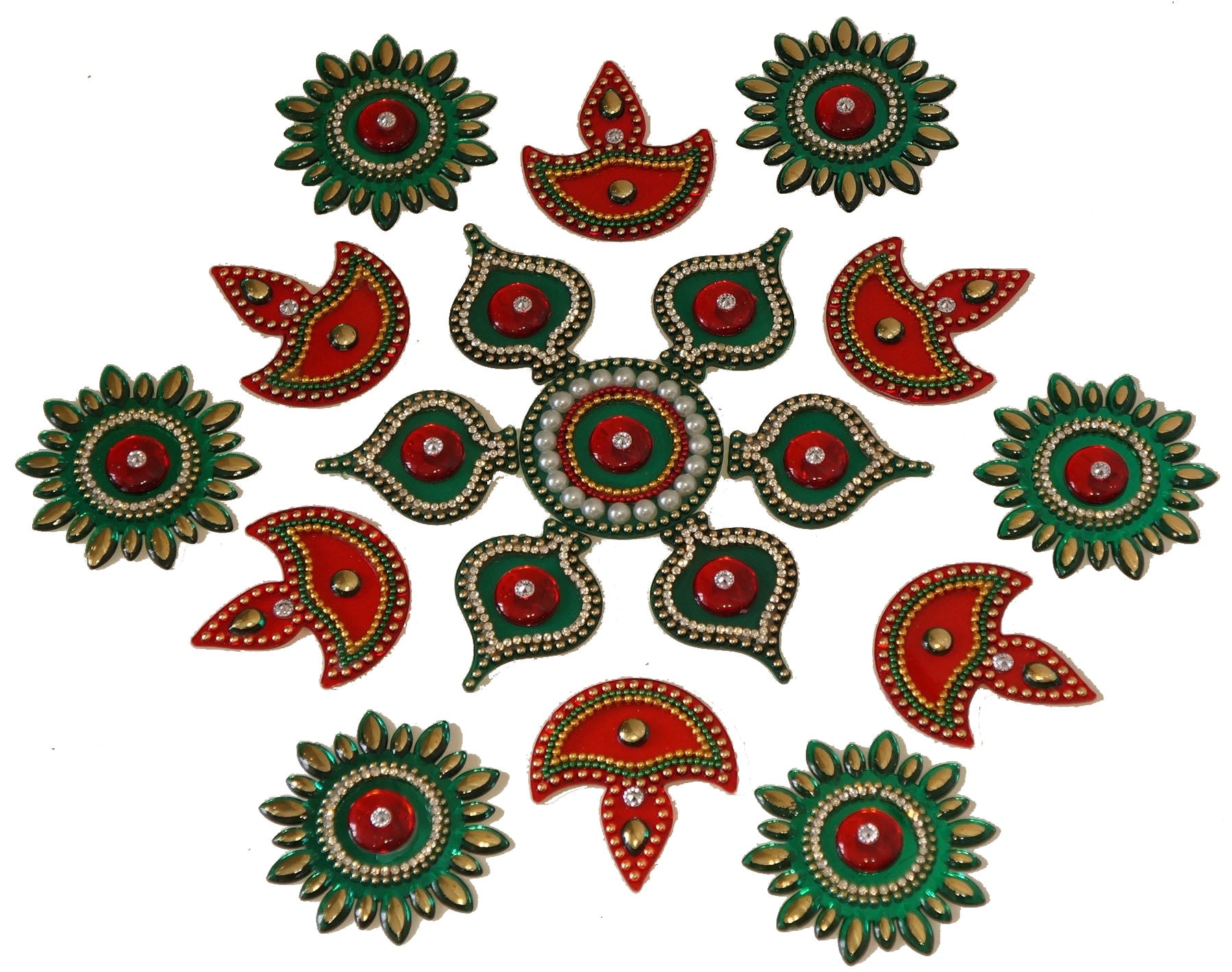 Acrylic Baby Rangoli