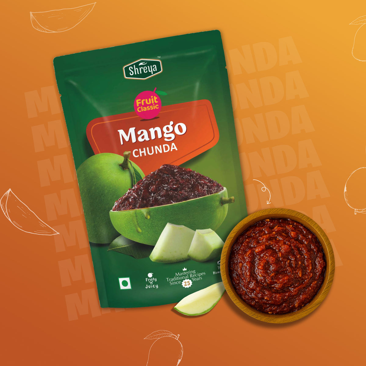 Mango Chunda Pouch
