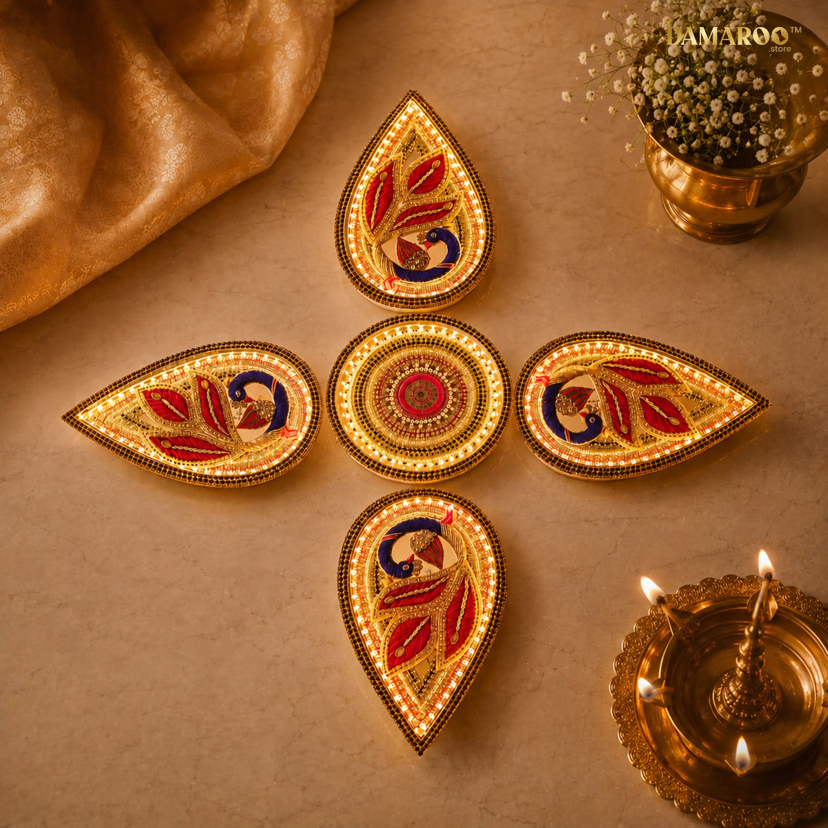 Mayur Mandal LED Rangoli