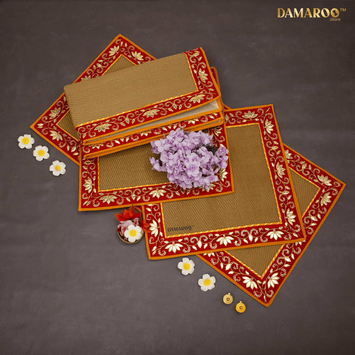 PushpRaj Aasan Set of 4
