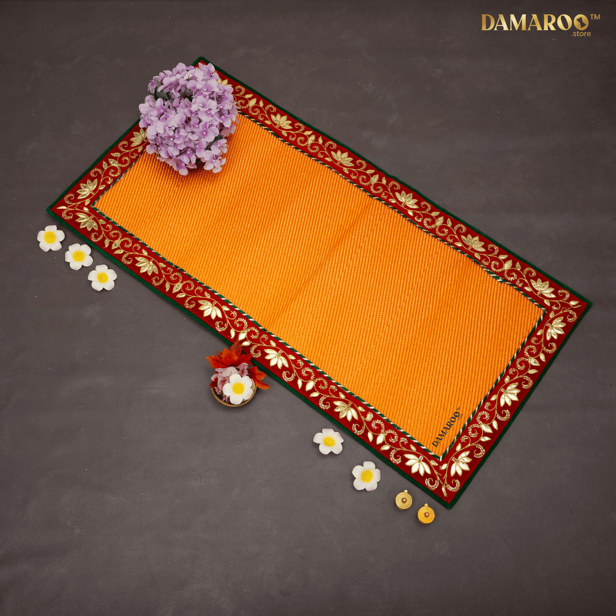PushpRaj Pooja Mat 2x4 ft