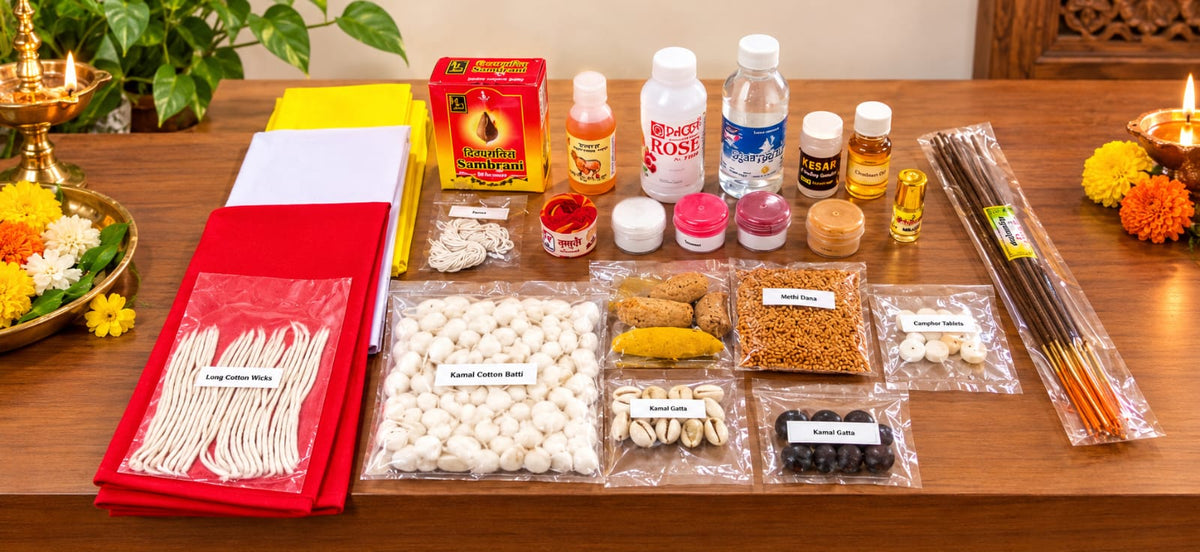 Diwali Pooja Samagri