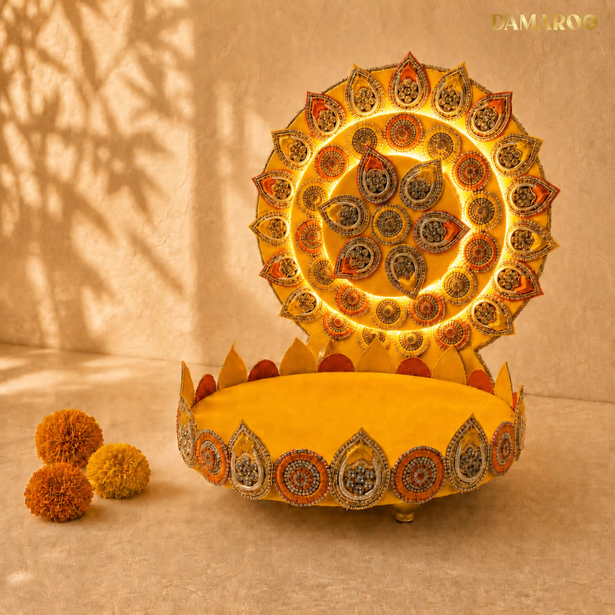 Chariot of the Sun LED Singhasan
