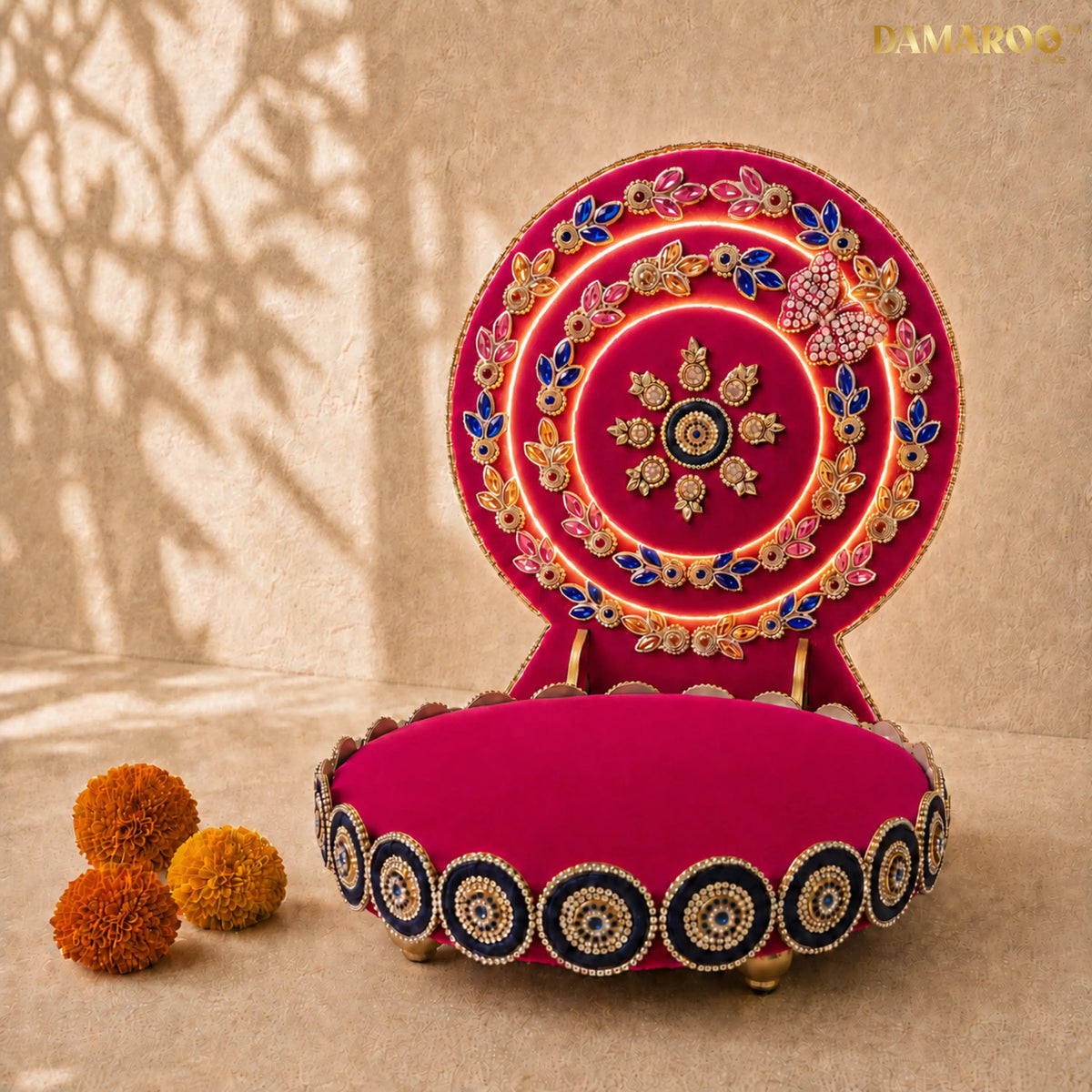 Divya Pankh LED Singhasan