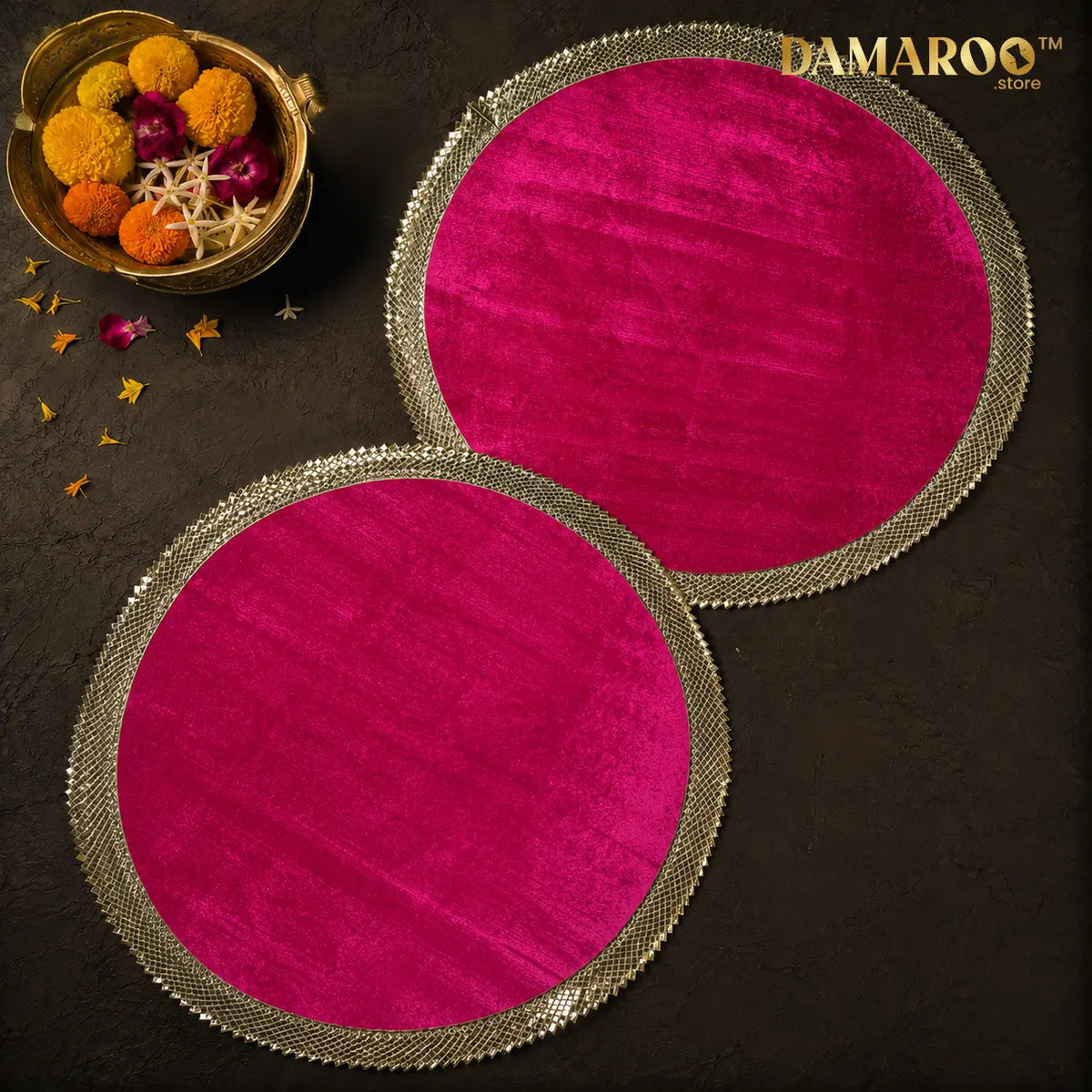 Shree Mandala Round Pooja Aasan