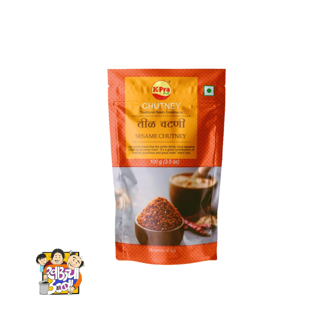 K-Pra Sesame Teel Chutney | Til Chutney Powder – MarathiCart.com