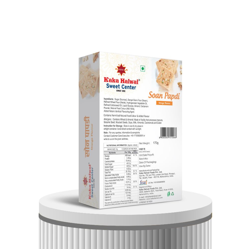 Orange Soanpapdi
