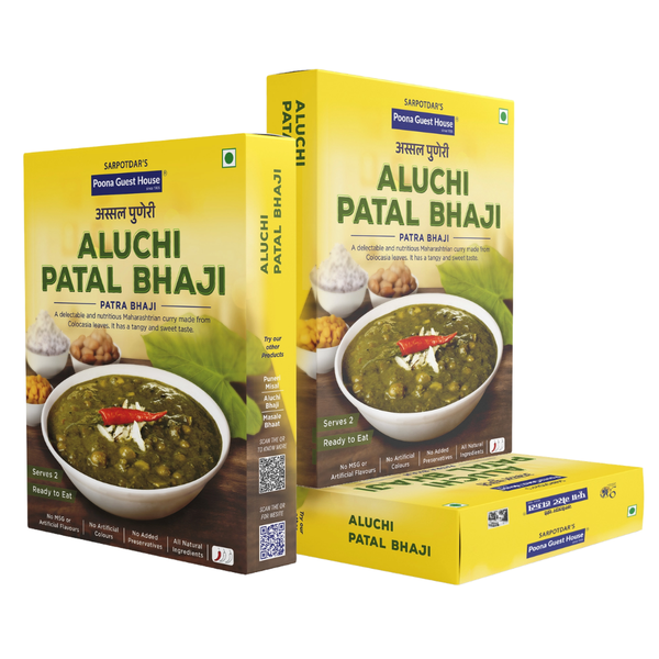 Assal Puneri Aluchi Patal Bhaji