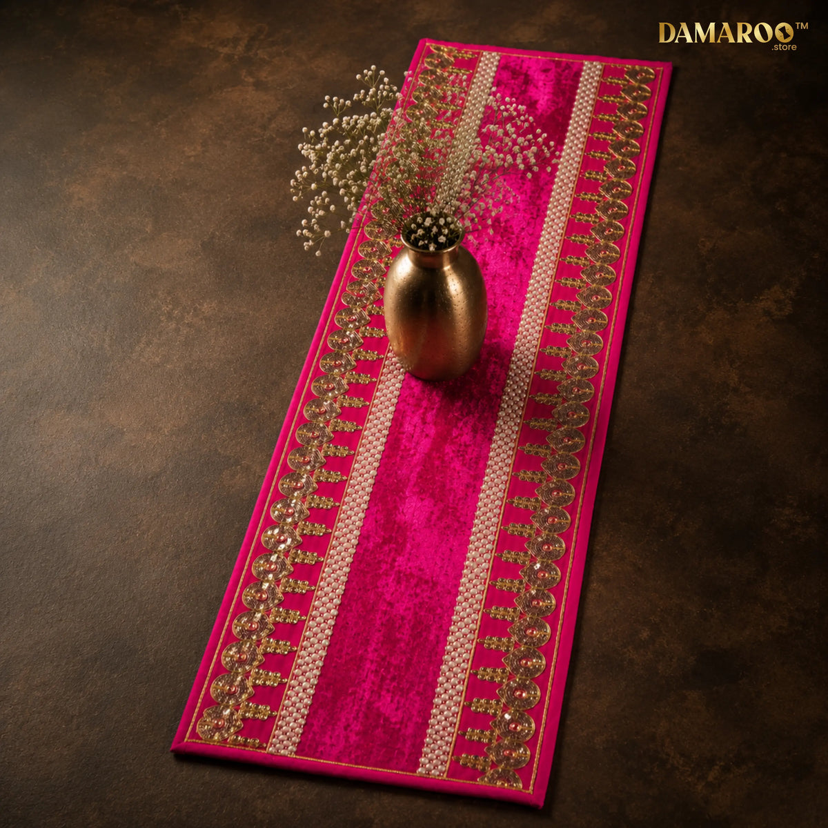 Regalia Rose Decorative Runner