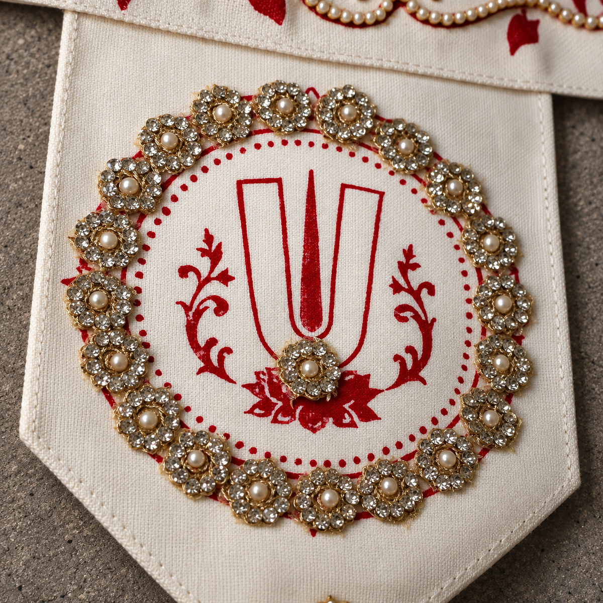 Saptamangal Block Print Jewel Toran