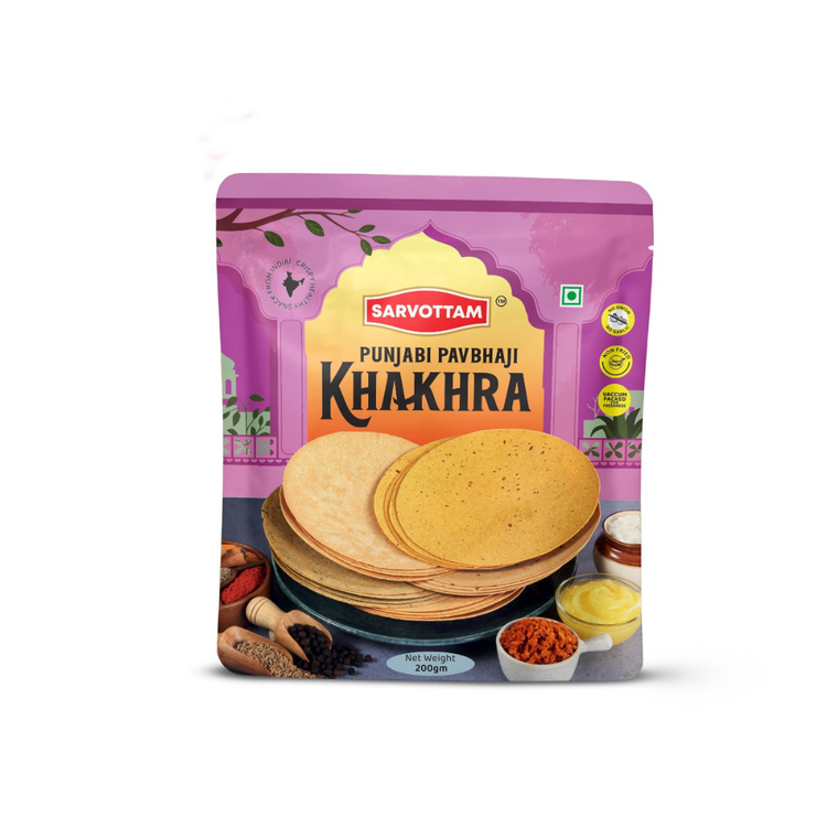 Punjabi Pavbhaji Khakhra