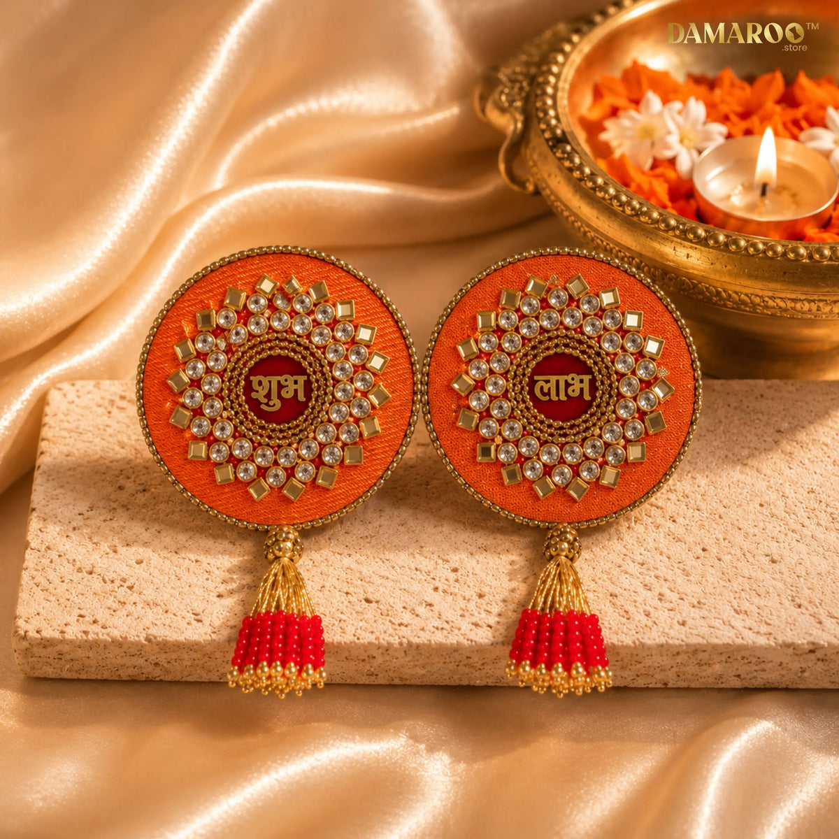 Swarna Mandal Shubh Labh Hanging Set